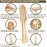 Bamboo Wood Hair Brush with Cleaning Rake for Women Men and Kids, Natural Bamboo Bristles Small Paddle Flat Hairbrush Fit All Types Hair