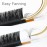 NAGARAKU Easy Fan Eyelash Extensions Volume Lash 0.07 C curl 14mm Rapid Blooming Faux Mink Cluster For Beginners Soft Professional Lash Supplies