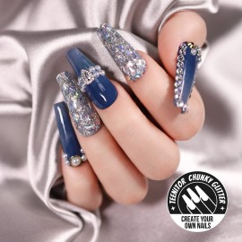 Teenitor Fine Glitters and Holographic Chunky Glitters for Nails, Assorted Glitter Slime, Festival Glitter for Nail Face Hair Body , Glitter for Resin Tumblers, 16+16pcs Teenitor Fine Glitters and Holographic Chunky Glitters for Nails, Assorted Glitter Slime, Festival Glitter for Nail Face Hair Body , Glitter for Resin Tumblers, 16+16pcs