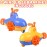 ArtCreativity Wind Up Submarine Toys for Kids, Set of 2, Water Swimming Toy Submarines, Fun Bathtub Toys for Kids, Underwater Party Favors for Boys and Girls, Unique Goodie Bag Fillers