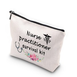 Generic WCGXKO Nurse Practitioner Survival Kit Zipper Pouch Makeup Bag Gift for NP Medical Student Graduation (NP Survival)