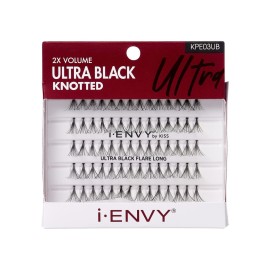 iENVY Ultra Black Individual Lashes 3 Pack Long Black iENVY Ultra Black Individual Lashes 3 Pack Long Black