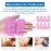 ZaxSota Pedicure Toe Separators for Bunion Relief & Nail Polish Application - Orthopedic Gel Toenail Dividers, Repeatable & Washable Toe Spacers for Toenail Separation