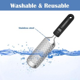 Professional Foot Files,Colossal Stainless Steel Detachable Foot Scrubber, Foot Scrub Supplies, Professional Pedicure Tools Washable and Reusable Professional Foot Files,Colossal Stainless Steel Detachable Foot Scrubber, Foot Scrub Supplies, Professional Pedicure Tools Washable and Reusable