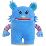 The Tooth Brigade Tooth Fairy Pillow | Stuffed Plush with Large Pocket Mouth for Lost Teeth, Treasures, Prizes - Fun and Interactive Plush, Perfect Kids, Boys, & Girls Gift (Blue Monster)