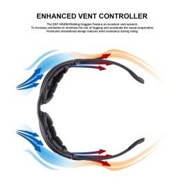 Polarized Motorcycle Riding Goggles, Windproof Cycling Glasses UV400 Outdoor Sports Sunglasses Interchangeable Lenes for Running, Baseball Golf, Driving, Fishing, Riding, Mountain Bike, Hiking
