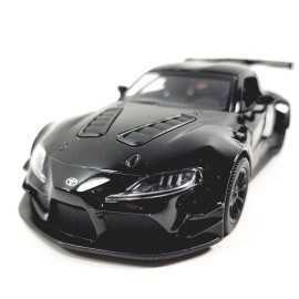 KiNSMART Toyota GR Supra Concept Racing Edition 1/36 Scale Diecast Race Car (Black)