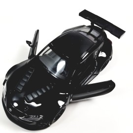 KiNSMART Toyota GR Supra Concept Racing Edition 1/36 Scale Diecast Race Car (Black)