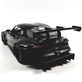 KiNSMART Toyota GR Supra Concept Racing Edition 1/36 Scale Diecast Race Car (Black)