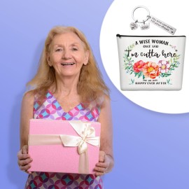 Xuniea Retirement Gifts Set for Woman, Retired Makeup Bag and Retired Keychain Funny Teacher Coworker Retired Party Presents for Wife Mom Coworkers Nurse Retirees Colleagues Work Leaving Present Xuniea Retirement Gifts Set for Woman, Retired Makeup Bag and Retired Keychain Funny Teacher Coworker Retired Party Presents for Wife Mom Coworkers Nurse Retirees Colleagues Work Leaving Present