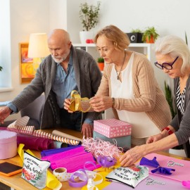 Xuniea Retirement Gifts Set for Woman, Retired Makeup Bag and Retired Keychain Funny Teacher Coworker Retired Party Presents for Wife Mom Coworkers Nurse Retirees Colleagues Work Leaving Present Xuniea Retirement Gifts Set for Woman, Retired Makeup Bag and Retired Keychain Funny Teacher Coworker Retired Party Presents for Wife Mom Coworkers Nurse Retirees Colleagues Work Leaving Present