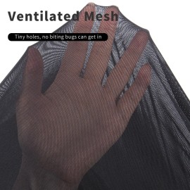 Infant Car Seat Cover Baby Car Seat Canopy Cover Car Seat Bug Net Cover-See Through and Ventilated Mesh Fabric for Summer