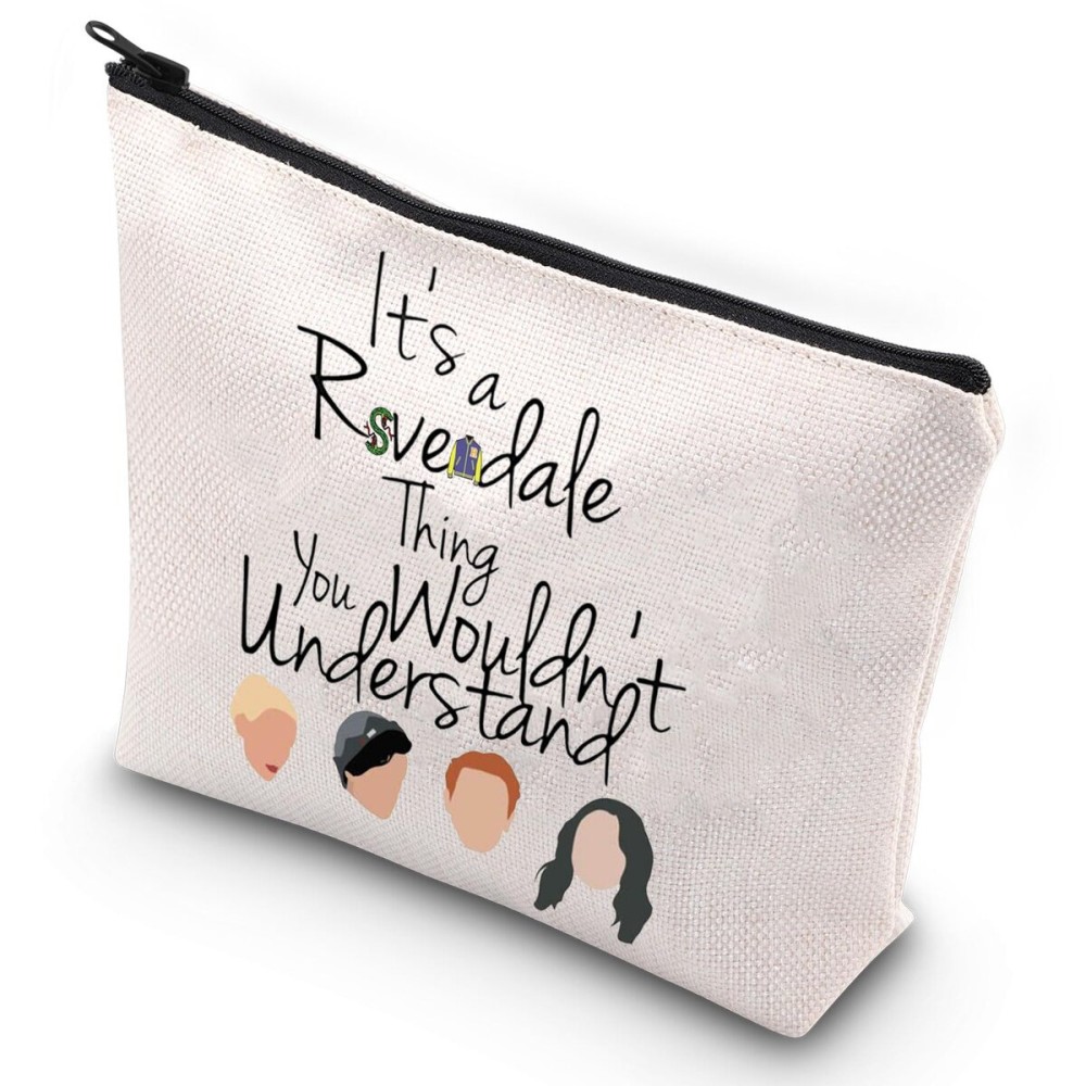 G2TUP River Merchandise Cosmetic Bag TV Show Series Theme Organizer Pouch It\'s A River Thing You Wouldn\'t Understand (It\'s A River Thing) G2TUP River Merchandise Cosmetic Bag TV Show Series Theme Organizer Pouch It\'s A River Thing You Wouldn\'t Understand (It\'s A River Thing)