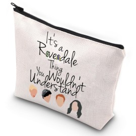 G2TUP River Merchandise Cosmetic Bag TV Show Series Theme Organizer Pouch It\'s A River Thing You Wouldn\'t Understand (It\'s A River Thing) G2TUP River Merchandise Cosmetic Bag TV Show Series Theme Organizer Pouch It\'s A River Thing You Wouldn\'t Understand (It\'s A River Thing)