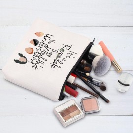 G2TUP River Merchandise Cosmetic Bag TV Show Series Theme Organizer Pouch It\'s A River Thing You Wouldn\'t Understand (It\'s A River Thing) G2TUP River Merchandise Cosmetic Bag TV Show Series Theme Organizer Pouch It\'s A River Thing You Wouldn\'t Understand (It\'s A River Thing)