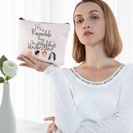 G2TUP River Merchandise Cosmetic Bag TV Show Series Theme Organizer Pouch It\'s A River Thing You Wouldn\'t Understand (It\'s A River Thing) G2TUP River Merchandise Cosmetic Bag TV Show Series Theme Organizer Pouch It\'s A River Thing You Wouldn\'t Understand (It\'s A River Thing)