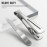 FERYES Nail Cutter Toenail Clippers for Thick Nails with Metal Nail File - 15mm Wide Jaw Nail Clipper for Tough Fingernails - Stainless Steel Nail Trimmers Fingernail Clipper for Seniors, Men & Women