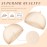 100 Pieces Wig Cap Elastic Medium Nylon Stocking Caps Stretchy Stocking Wig Caps Secure Your Hair, Lightweight, Breathable (Beige)