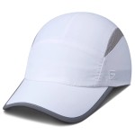 GADIEMKENSD Womens Hats Baseball Cap UPF 50+ Sun Quick Dry Lightweight Breathable Trucker Hat Outdoor Hiking Fishing Run Golf Sports A Dad Mesh Hats Reflective Running Hat Ponytail for Women White