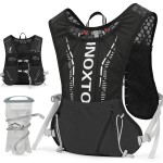 INOXTO Hydration Vest Backpack,Lightweight Water Running Vest Pack with 1.5L Water Bladder Bag Daypack for Hiking Trail Running Cycling Race Marathon for Women Men