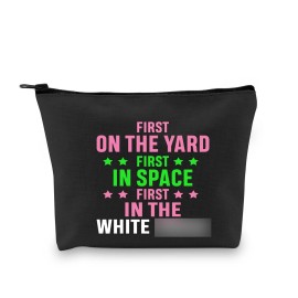 JXGZSO First On The Yard First In Space First In The Make Up Bag Graduation Gift For Sorority Sister (First In The Black Bag) JXGZSO First On The Yard First In Space First In The Make Up Bag Graduation Gift For Sorority Sister (First In The Black Bag)