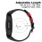 TopPerfekt Bands Compatible with Fitbit Ace 3 for Kids, Soft Silicone Waterproof Bracelet Accessories Sports Watch Strap Replacement for Fitbit Ace 3 Boys Girls (Black/Racer Red)