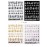 XMMXNBJ 4 Sheets Flame Nail Art Stickers Decals 3D Laser Gold Self-Adhesive Flame Nail Sticker 4 Colors Nail Art Designs for Women Girls Manicure Tips Charms Decoration