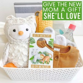 Hadley Designs Baby Closet Dividers (6-Pack) - Nursery Organizer, Baby Size Closet Dividers for Boy & Girl, Durable Plastic, Double-Sided (Safari)