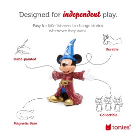 Tonies Sorcerer Mickey Audio Toy Figurine from Disney\'s Fantasia