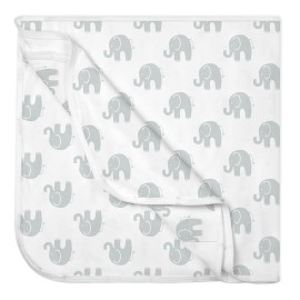 Baby Blankets - Soft Pure Cotton Swaddle Blankets for Boys and Girls - 6 Pack Grey & White Designs - Multi Use - 30 x 30 Inches