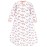 Hudson Baby Unisex Baby Premium Quilted Long Sleeve Sleeping Bag and Wearable Blanket, Modern Rainbow, 18-24 Months