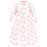 Hudson Baby Unisex Baby Premium Quilted Long Sleeve Sleeping Bag and Wearable Blanket, Coral Unicorn, 18-24 Months