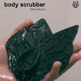 Black Wolf Body Scrubber - 100% Silicone Bristles for a Hygienic Deep Clean Experience - Easy to Clean Excess Soap and Body Wash Off Black Wolf Body Scrubber - 100% Silicone Bristles for a Hygienic Deep Clean Experience - Easy to Clean Excess Soap and Body Wash Off