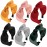 Jaciya 6pcs Knotted Bow Headbands for Women Turban Wide Headbands for Women Top Knot Hair Bands Diademas para Mujer