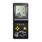 HLF 3.5-inch Large Screen Retro Brick Game Console for The 80s/90s Build in Block Game Racing/Tank Game Built-in 23 Classic Games Nostalgic Puzzle Children\'s Game Console (Black)