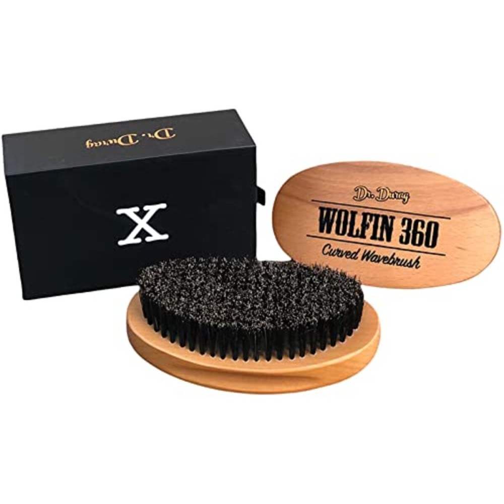 Dr. Durag Wolfin 360 Curved Wave Brush DD50 BY ANY MEANS Edition
