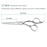 Hair Cutting Scissors 5.5 Inch Professional Haircut Hair Shears Sharp Barber Scissors 440C Hairdresser Barber Shears Rose handle KINSARO for Hairdresser Barbershop or Home Use