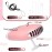 Eyelash Fan USB Portable Lash Dryer Nano Facial Mister Face Mister Portable Facial Steamer with 20ml Water Tank Rechargeable Handheld Mini Fan Lash Dryer Eyelash Extension(Pink)