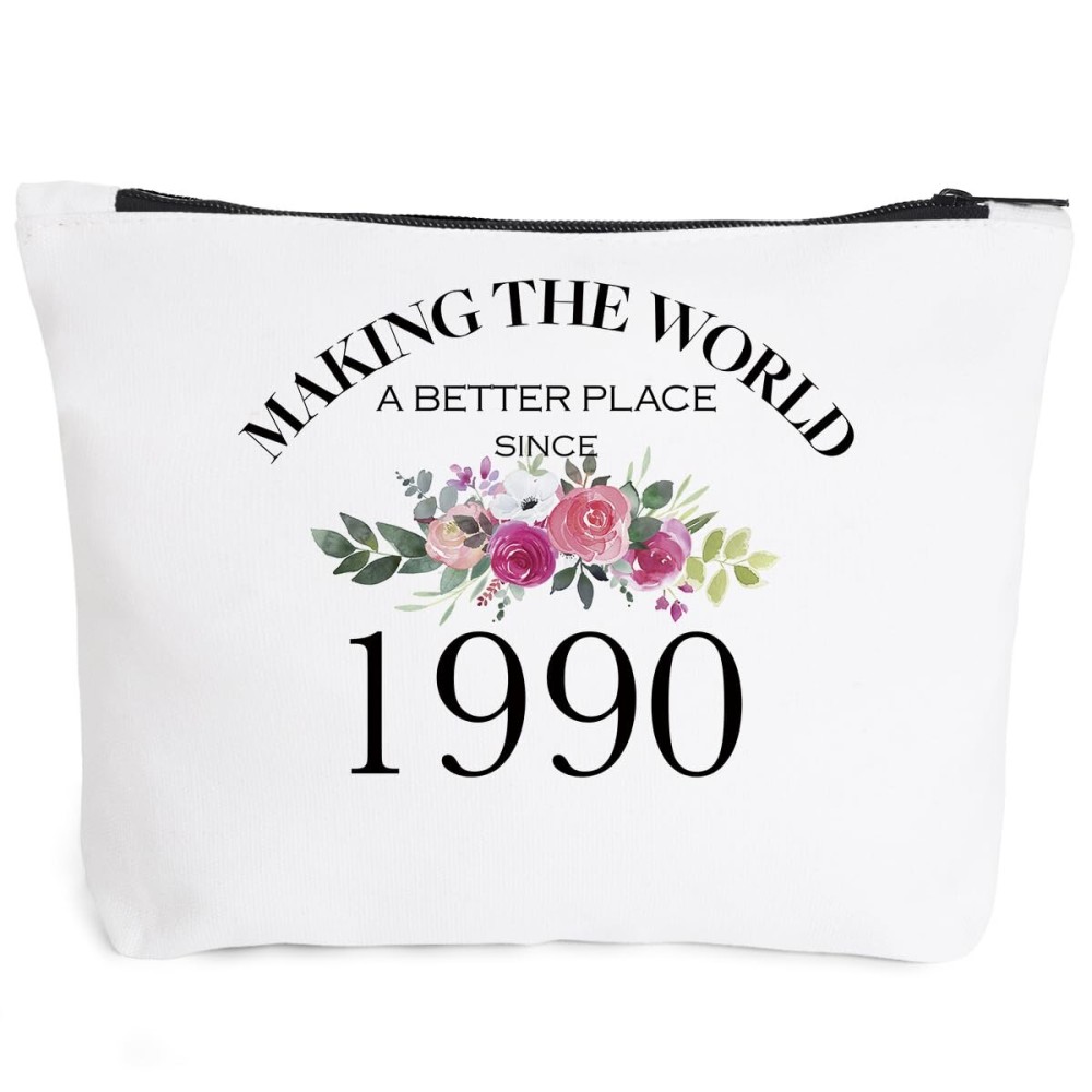 35th Birthday Gifts for Women Daughter Bestie Mom Aunt BFF Friends Teacher Boss Coworker-Making The World Since 1990-35 Years Old Gifts Ideas For Women Turning 35 for Wife Sisters Her