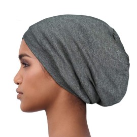 Bamboo Sleep Cap Silk Satin Lined for Dreads African American Hair