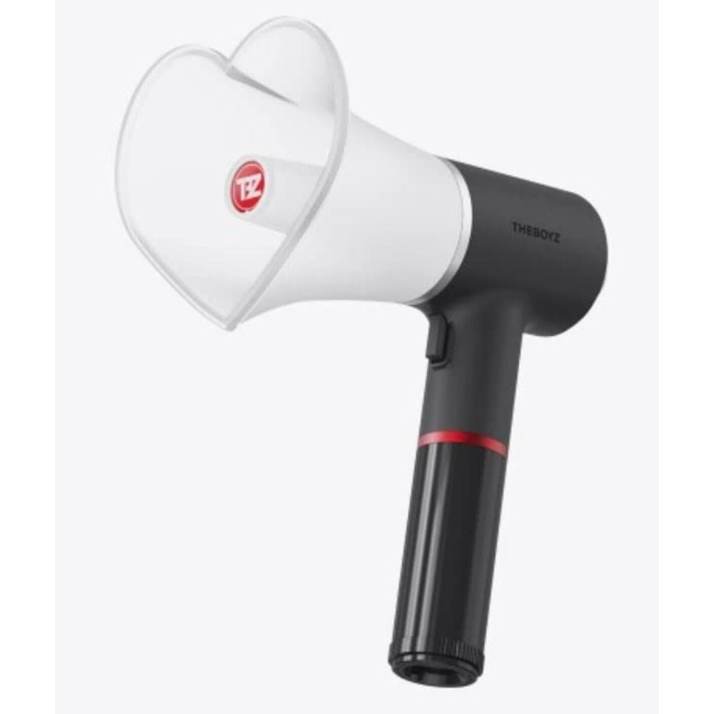 The Boyz Official Fan Light Stick (+ IDOLPARK Special Random Photocards Set), white / red