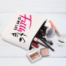 G2TUP Babs Johnson Makeup Bag Divine Inspire Gift Filth is My Life Canvas Zipper Pouch Cotton & Connie Merch (Filth is My Life)