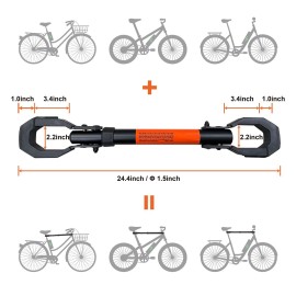 HYPERAX Step Thru e Bike Adapter Fits Up to 70 lbs for Hitch Bike Rack, Perfect for LECTRIC, RAD Power, AVENTON, and Other Step Thru/Folding E Bikes. Must Needed for Step-Thru (Up to 70lbs)