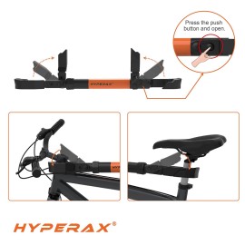 HYPERAX Step Thru e Bike Adapter Fits Up to 70 lbs for Hitch Bike Rack, Perfect for LECTRIC, RAD Power, AVENTON, and Other Step Thru/Folding E Bikes. Must Needed for Step-Thru (Up to 70lbs)