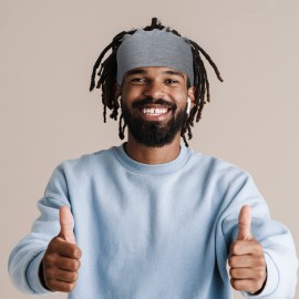 Sintege 4 Pcs DreadLocks Tube Sock Wide Elastic Headband Loc Cap Long Hair Dreads Head Wrap Unisex Spandex for Women Men(Black, White, Grey and Blue, 12 x 9.8 Inches) Sintege 4 Pcs DreadLocks Tube Sock Wide Elastic Headband Loc Cap Long Hair Dreads Head Wrap Unisex Spandex for Women Men(Black, White, Grey and Blue, 12 x 9.8 Inches)