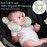 KAKIBLIN Baby Travel Pillow,Neck Pillows for Car Seat,Upgraded Baby Head Pillow,Toddler Head and Neck Support Pillow for Car Seat, Pushchair,Travel (Circle)