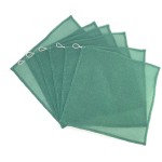 6 pcs/Set 1212 Home Spa Exfoliating Nylon Bath Cloth/Towel - Magic Shower Washcloth for Body - Shower Scrubber - Remove Dead Skin - Great for Skin Care in The Bath