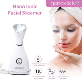 Nano Ionic Facial Steamer, Facial Deep Cleaning, Nano Ionic Face Steamer, Portable, Superfine Hot Steam for Deep Cleanse Unclog The PoresAdvanced Skincare at Home