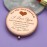 Jielahua Daughter Inspirational Gift Makeup Mirror Daughter Birthday Gift Ideas Rose Gold Compact Makeup Mirror for Her Christmas Graduation Wedding Present Present for Her