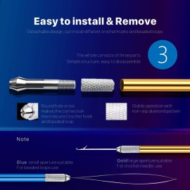 konovo Microlinks Hair Extensions Kit, Professional Tools with Hair Extension Pliers, Bead Threader, Micro Links Silicone Rings Bead 400PCS konovo Microlinks Hair Extensions Kit, Professional Tools with Hair Extension Pliers, Bead Threader, Micro Links Silicone Rings Bead 400PCS